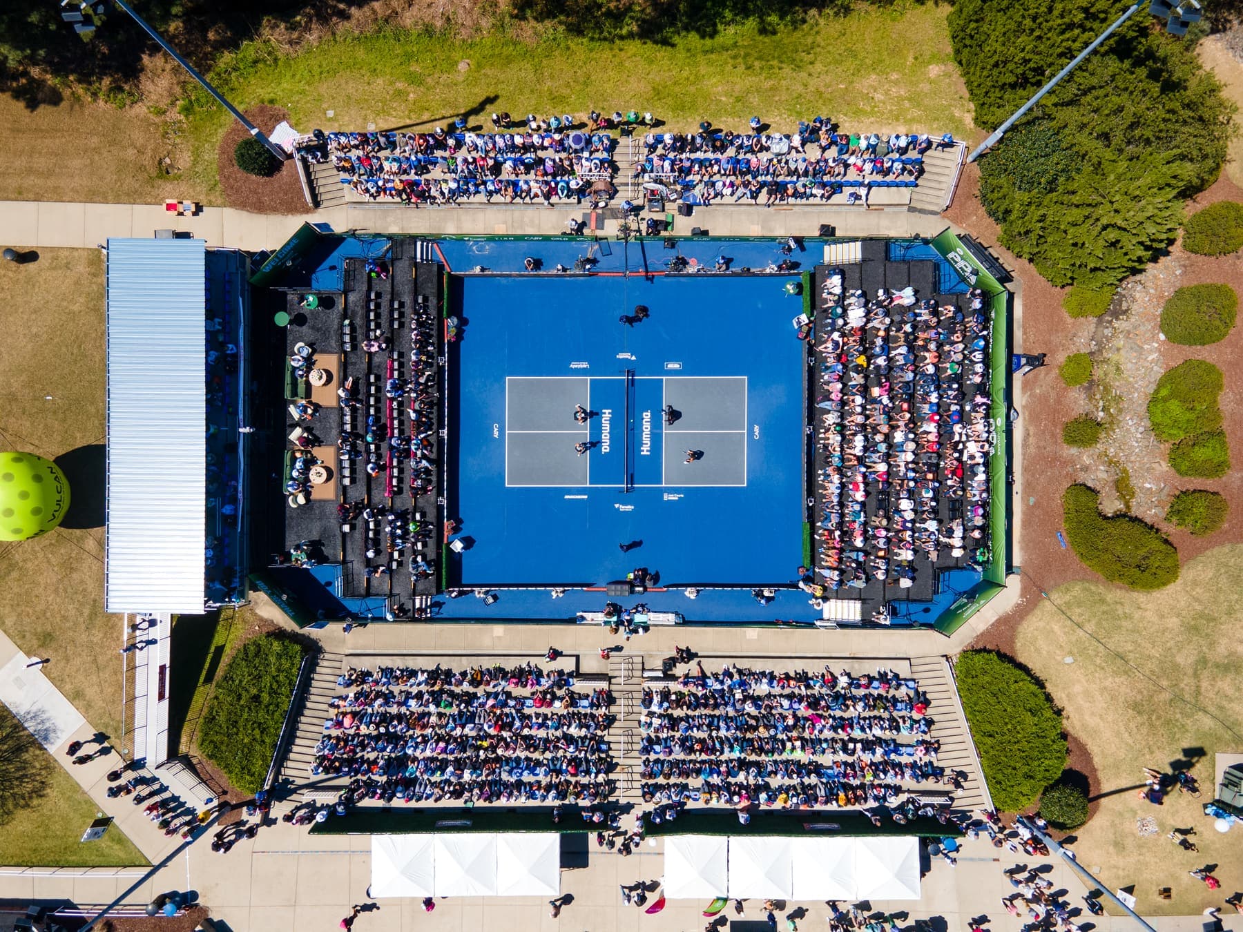 Cary Tennis Park — the grounds