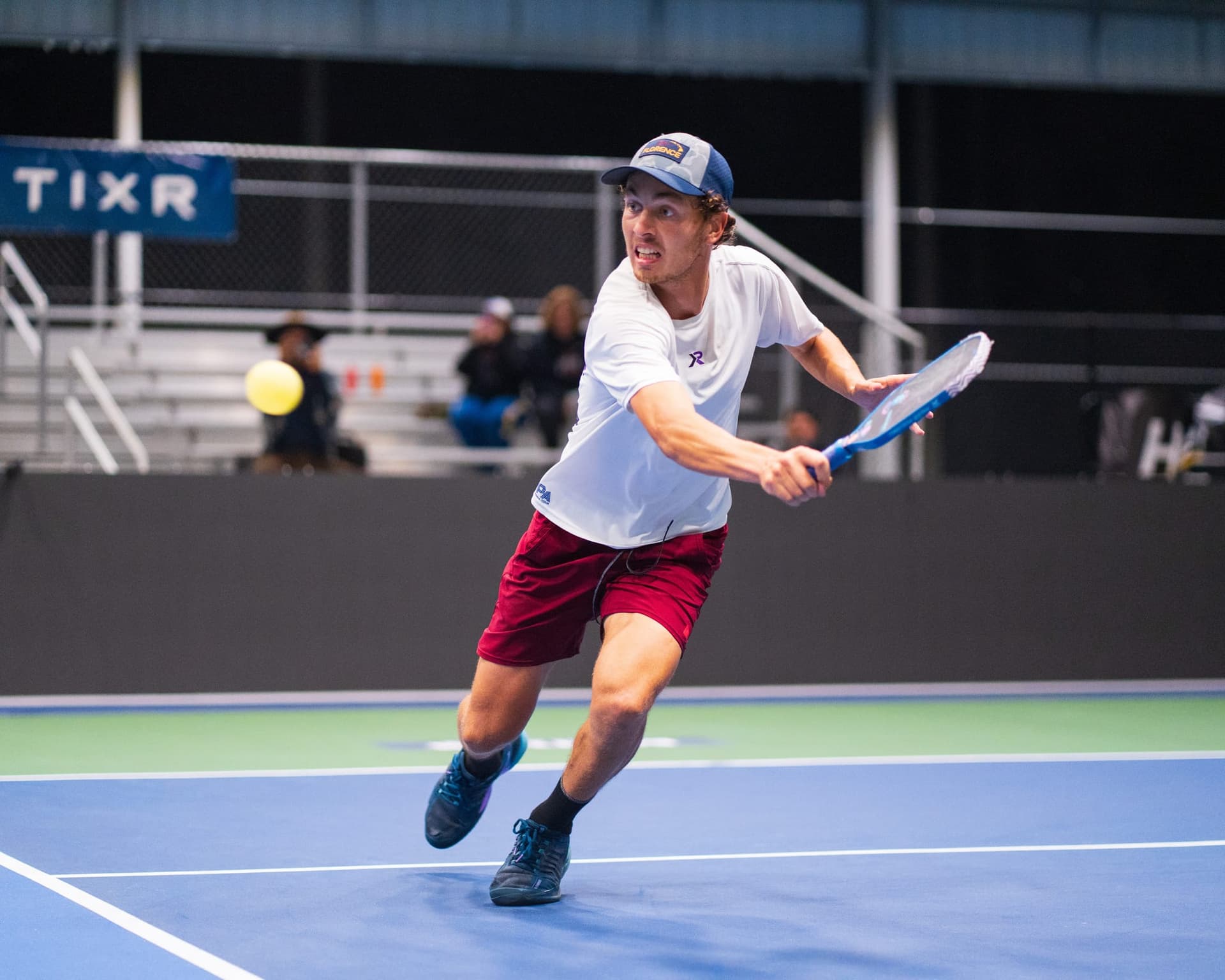 Pro pickleball action at the Mojo Energy Pouches Virginia Beach Open