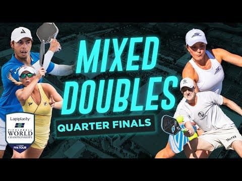 Ben Johns / Anna Leigh Waters vs Catherine Parenteau / Riley Newman