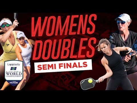 Catherine Parenteau / Anna Leigh Waters vs Lea Jansen / Tina Pisnik