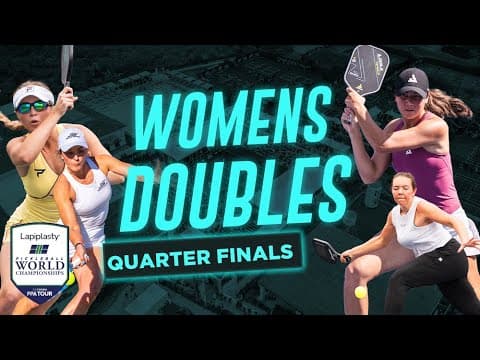 Catherine Parenteau / Anna Leigh Waters vs Jorja Johnson / Vivian Glozman