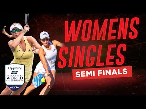 Anna Leigh Waters vs Catherine Parenteau
