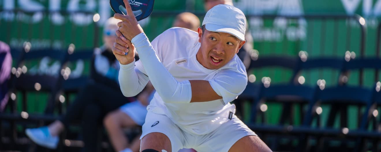 Quang Duong competing in Palm Springs.