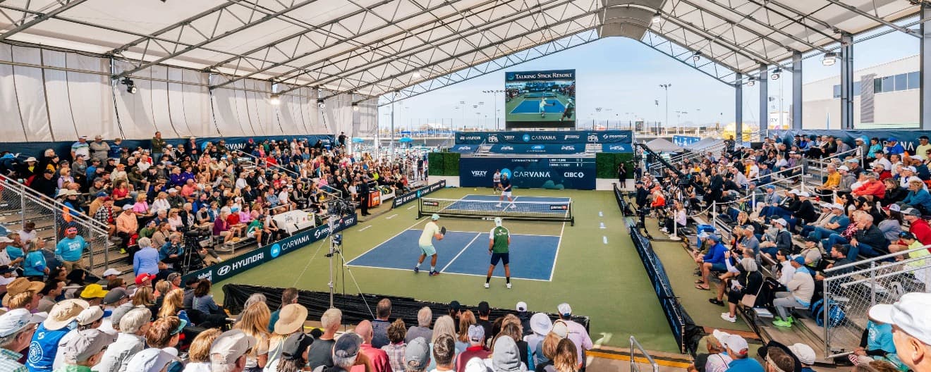 PPA Tour Mesa Arizona venue with crowd