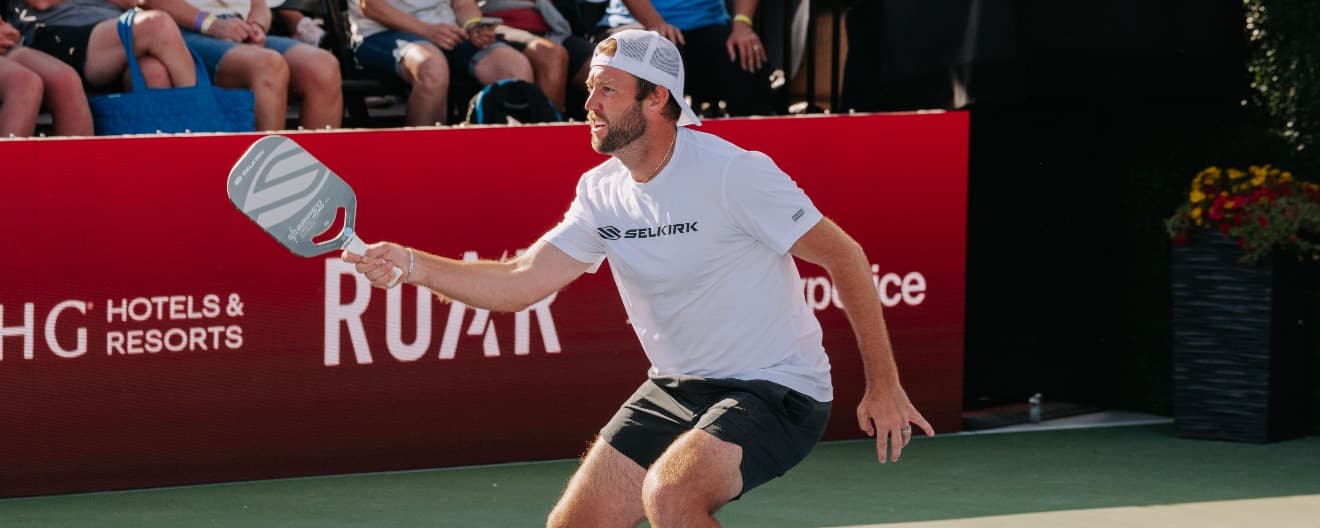 Jack Sock competing at the Selkirk Red Rock Open in Utah.