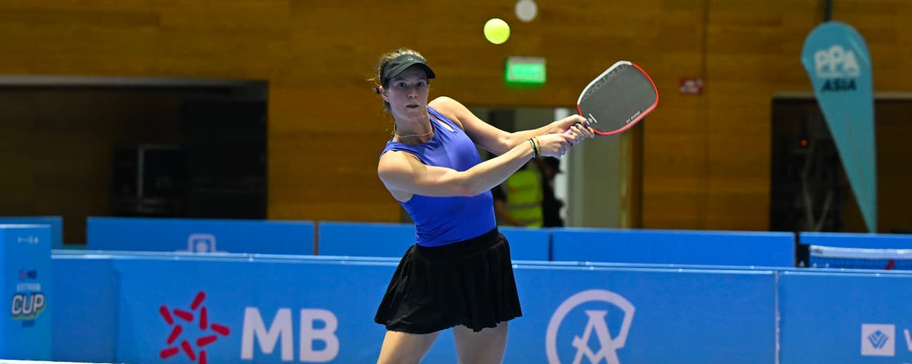 Liz Truluck competing at the MB Vietnam Cup.
