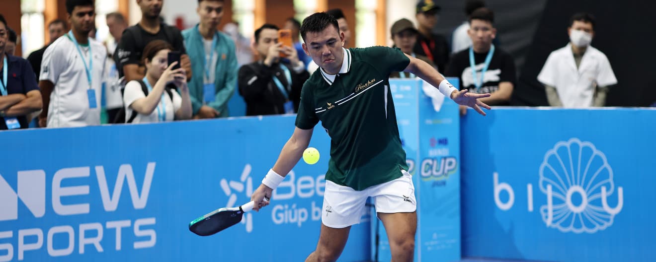 Hoang Nam Ly competing at the MB Hanoi Cup.