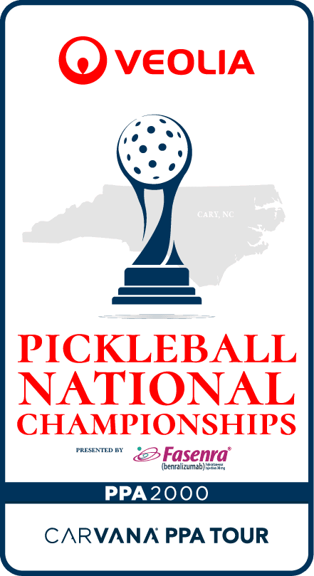 Veolia Pickleball National Championships badge