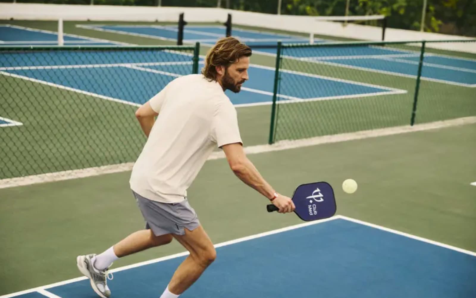Pickleball courts at Club Med Turkoise