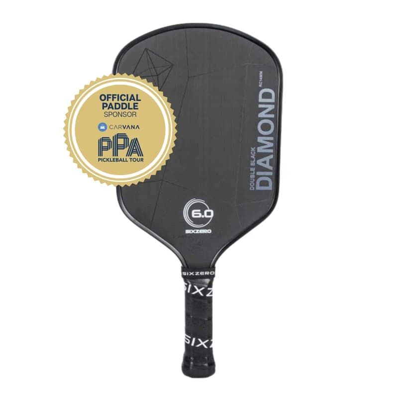 Six Zero Double Black Diamond Control pickleball paddle