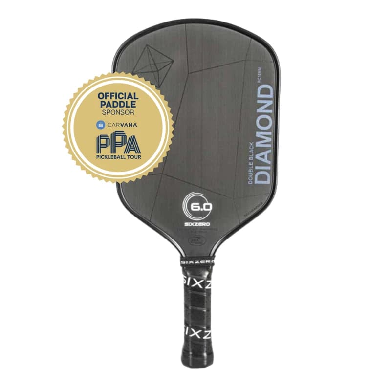 Six Zero Double Black Diamond Control pickleball paddle