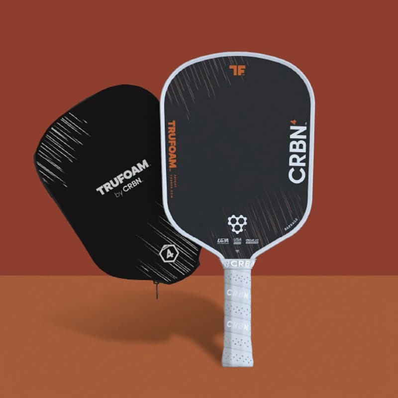 CRBN CRBN4 TruFoam Barrage pickleball paddle