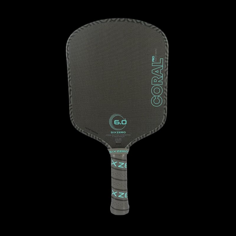 Six Zero Coral Pro-Widebody pickleball paddle