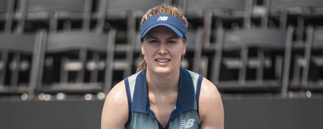 Genia Bouchard competing at the North Carolina Cup.