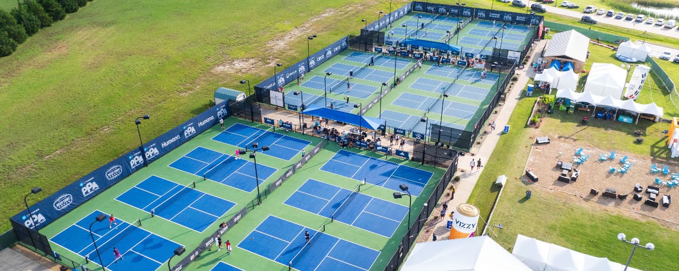A look at Oasis Pickleball Club, the venue for the CIBC Texas Open powered by Tixr.