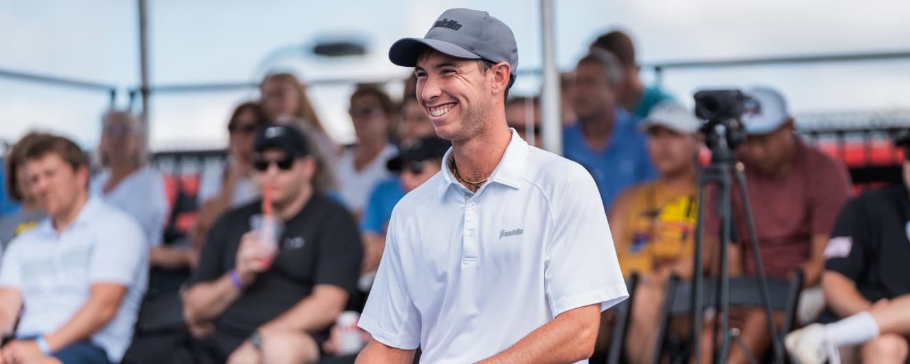 JW Johnson competing at the CIBC Texas Open powered by TIXR.