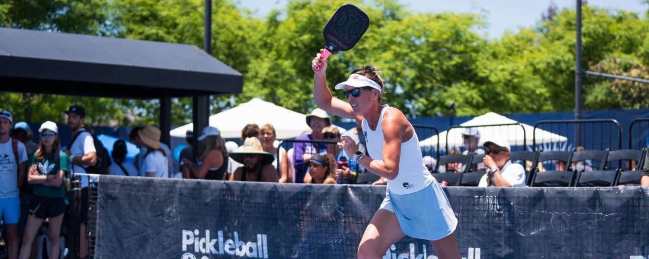 Lucy Kovalova competing at the Select Medical Orange County Cup.