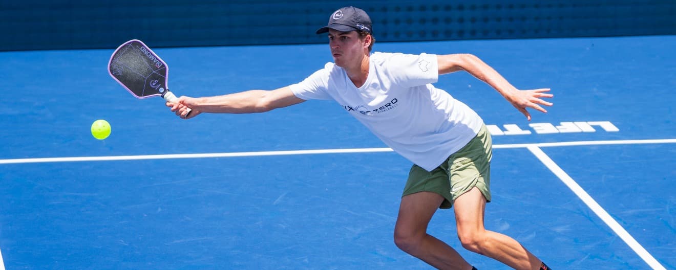 Tom Evans competing at the Select Medical Orange County Cup.