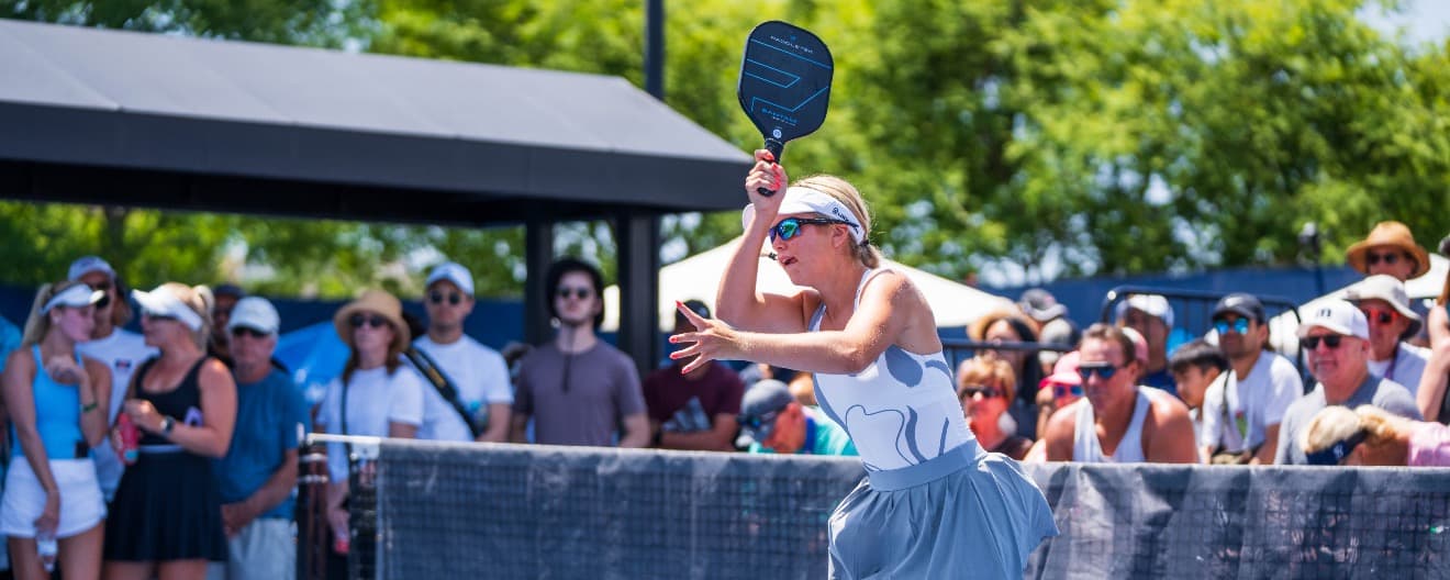 Anna Leigh Waters is heading to the quarterfinals in singles.