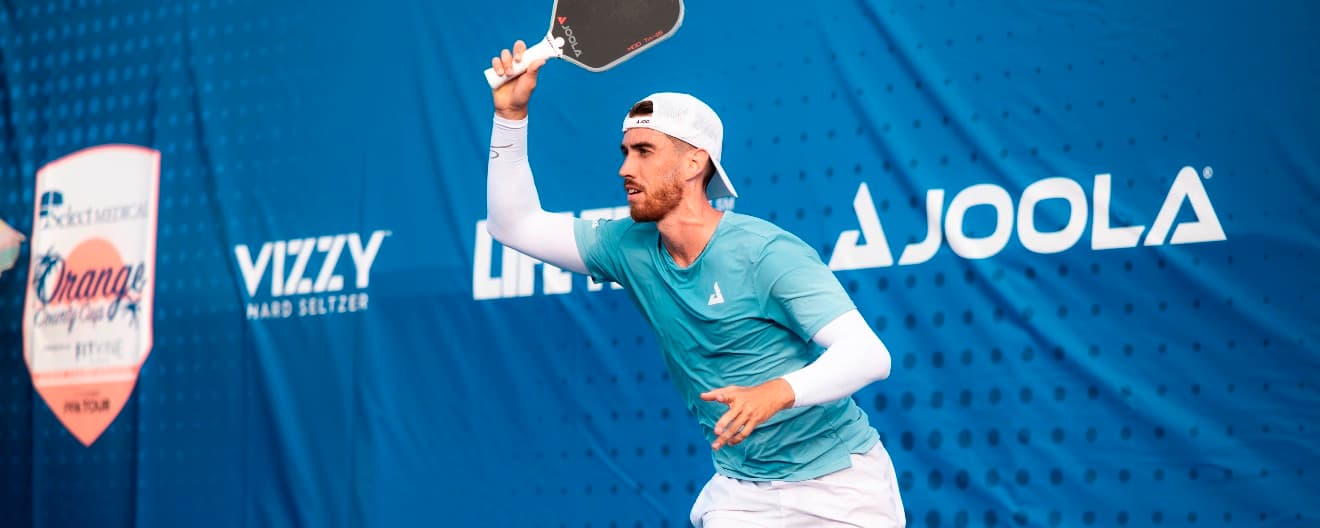 Federico Staksrud competing at the Select Medical Orange County Cup.