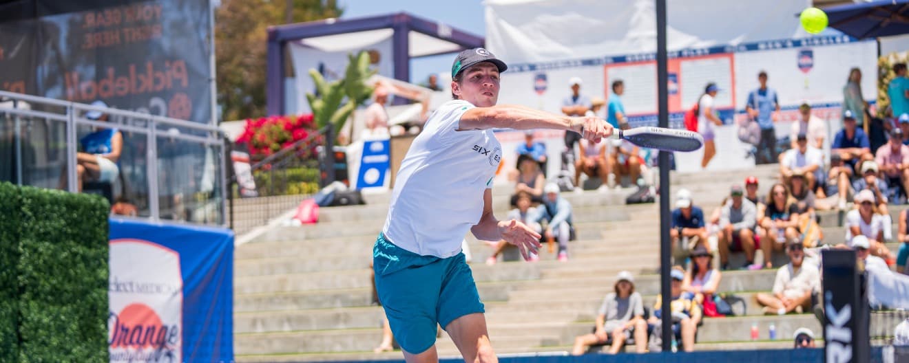 Tom Evans enjoyed an outstanding singles run in Southern California.