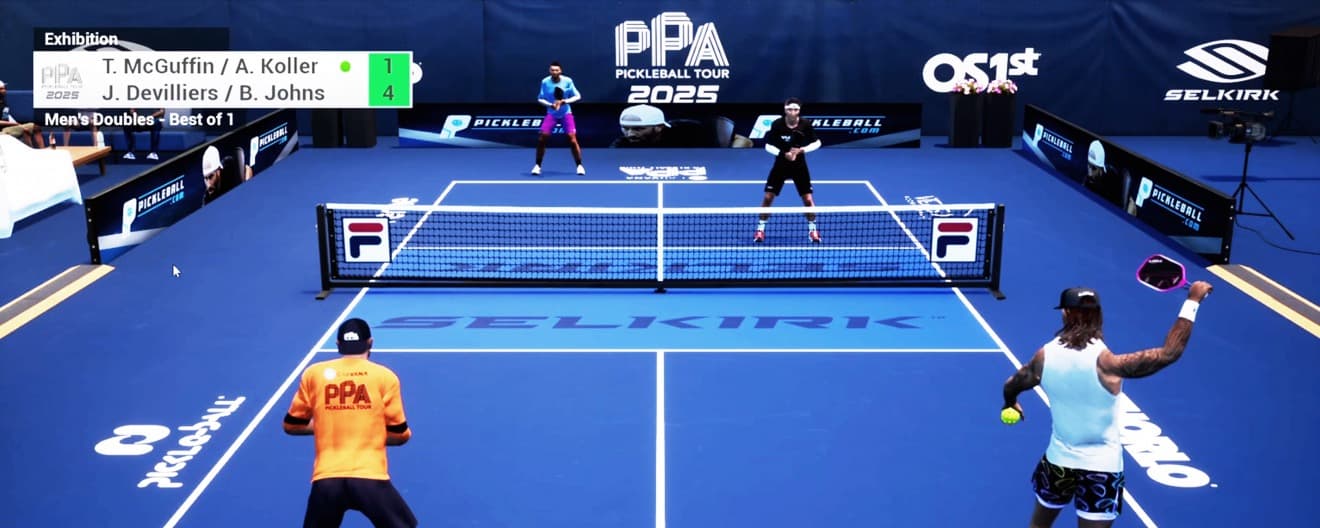 A clip of PPA Pickleball Tour 2025.