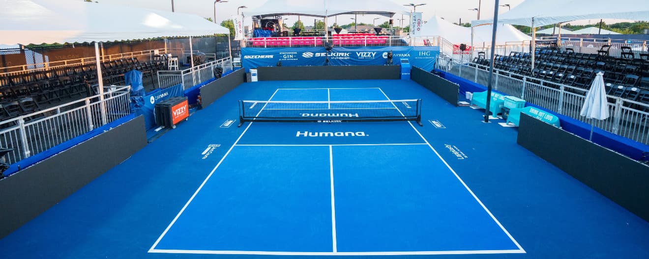 Humana Championship Court at the Selkirk Kansas City Open.