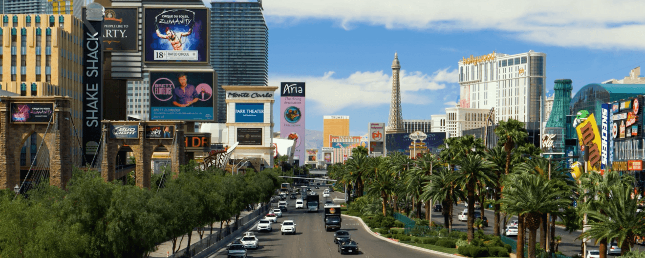 Scenes from Las Vegas.