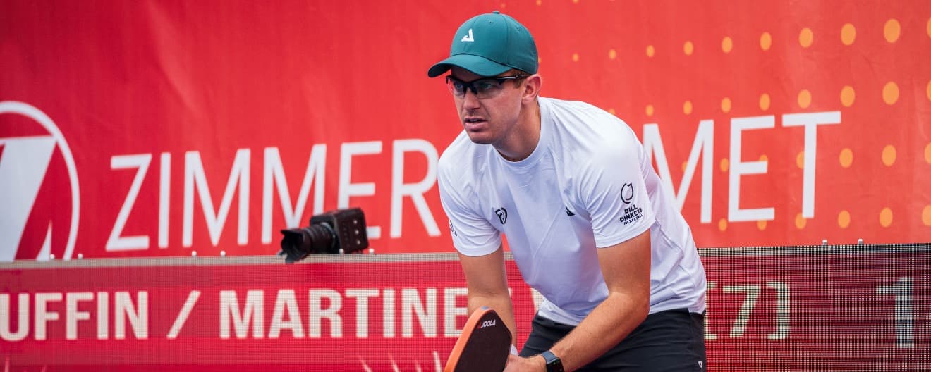 Collin Johns competing on Championship Sunday in Atlanta.