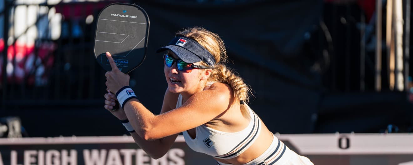 Anna Leigh Waters competing in Virginia Beach.