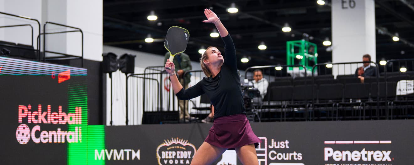 Kate Fahey competing at the Veolia Milwaukee Open presented by Miller Lite.