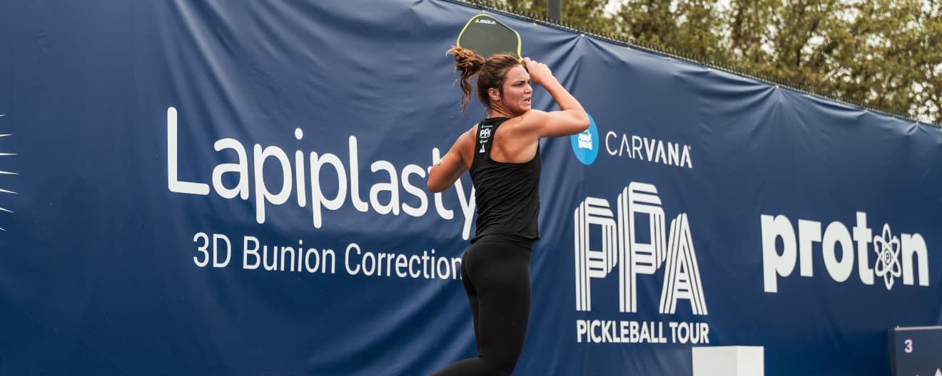 Lea Jansen is the top seed in women's singles this week in Florida.