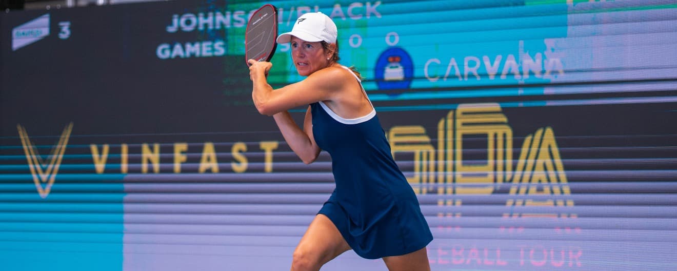 Leigh Waters enjoyed a successful return to the PPA Tour.