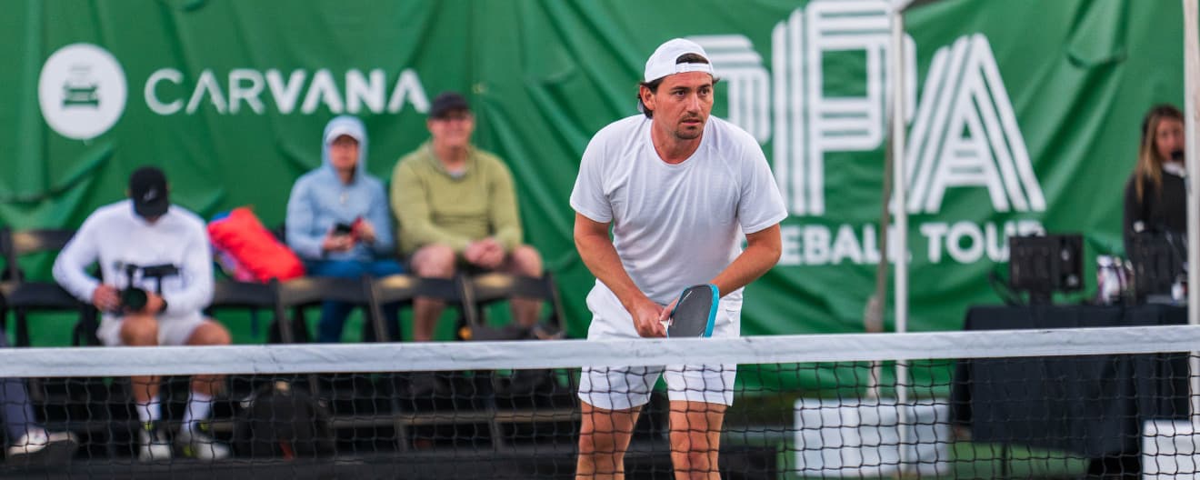 Julian Arnold competing at the PPA Masters in January.