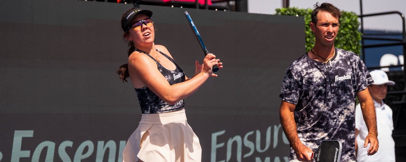 Jorja and JW Johnson are the top seeds in mixed doubles in Utah.