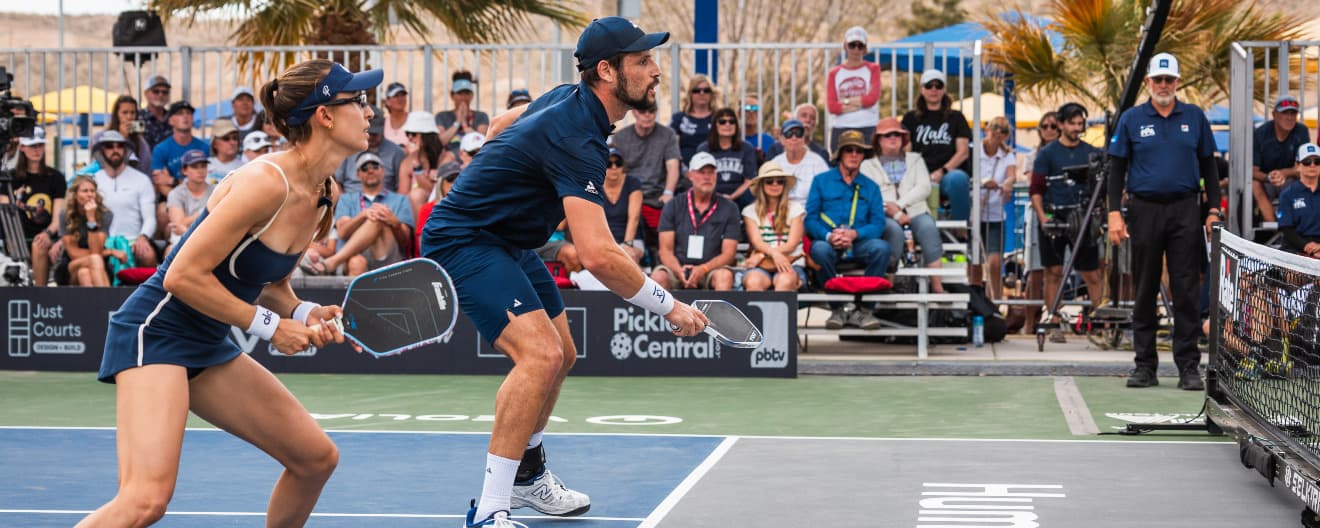 Parris Todd and Dekel Bar competing at the Black Desert Resort Red Rock Open.