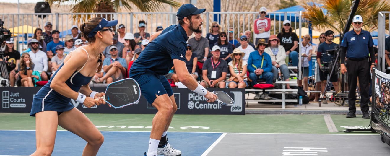 Dekel Bar and Parris Todd competing at the Black Desert Resort Red Rock Open.