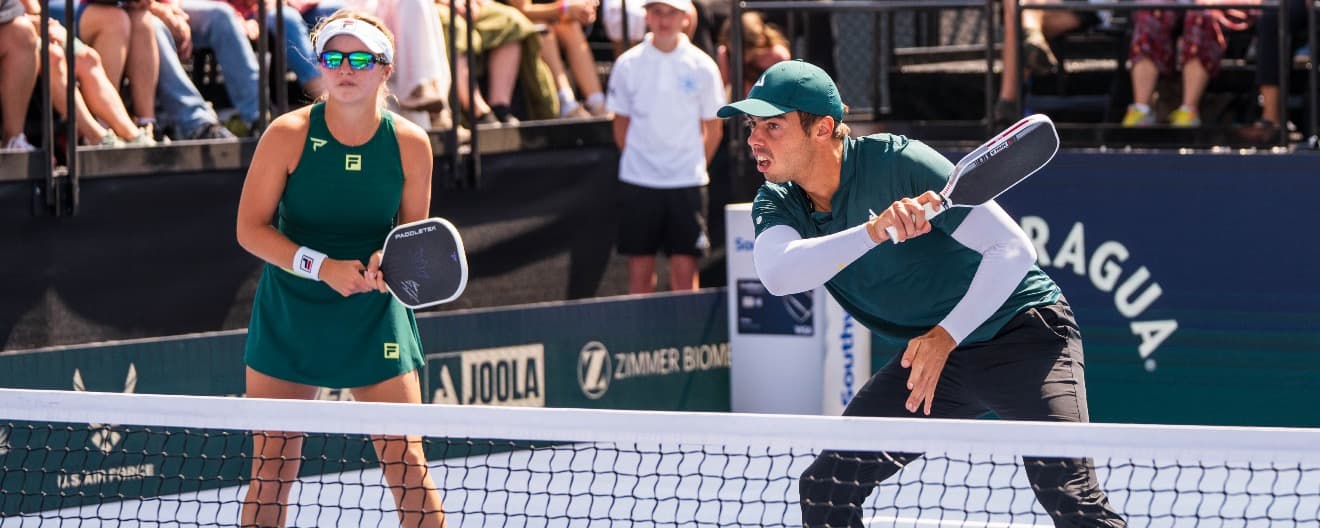 Anna Leigh Waters and Ben Johns return to the mixed doubles draw this week.