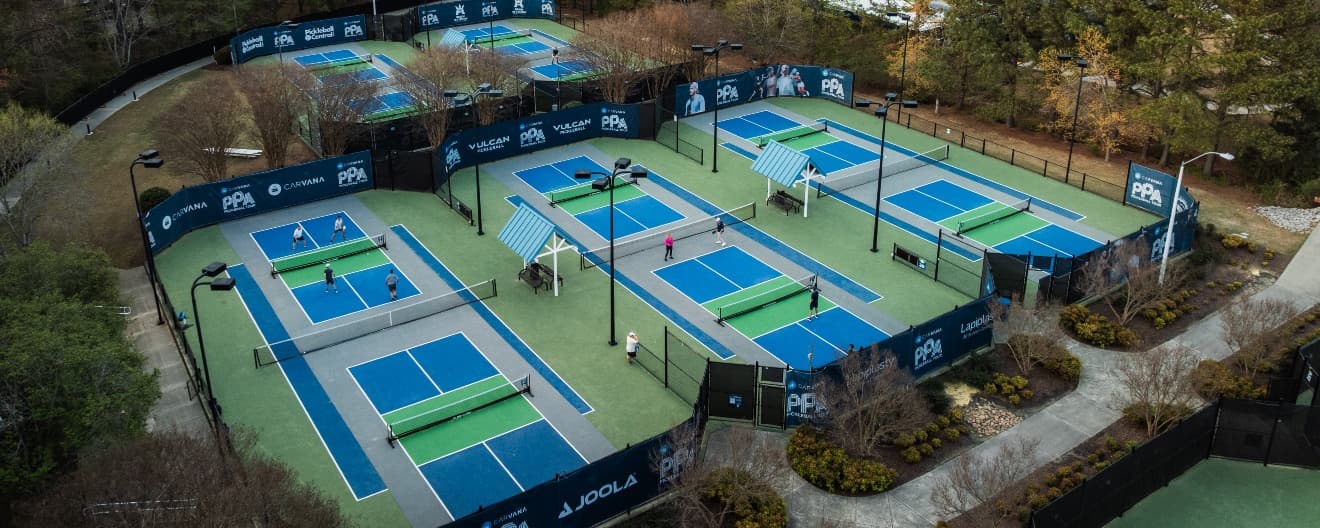 Cary Tennis Park in Cary, NC.