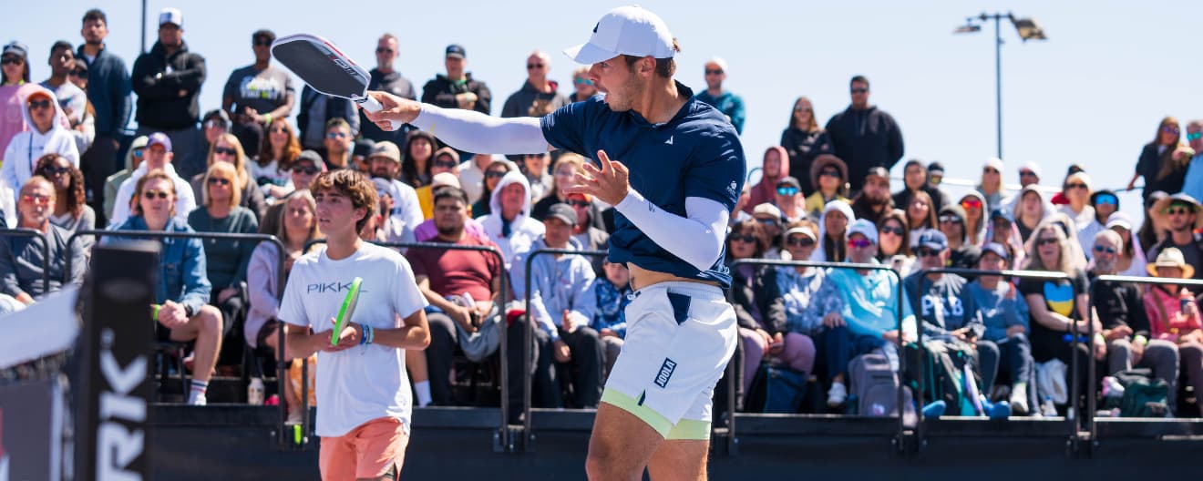 Ben Johns and Gabe Tardio competing at the CIBC Texas Open presented by Fasenra.