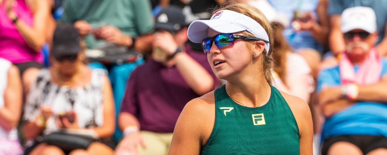 Anna Leigh Waters at the Veolia North Carolina Open.