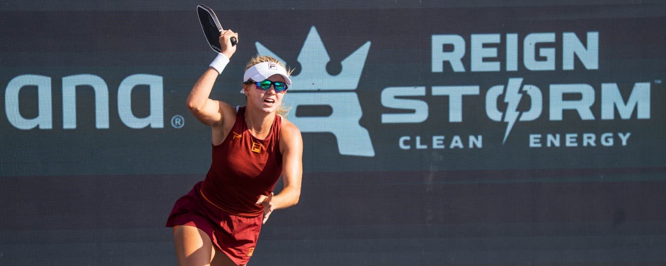 Anna Leigh Waters competing at the Select Medical Orange County Cup.