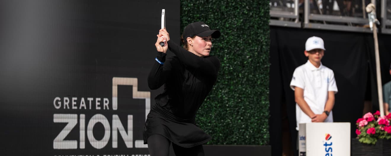 Vivienne David competing at the Red Rock Open.