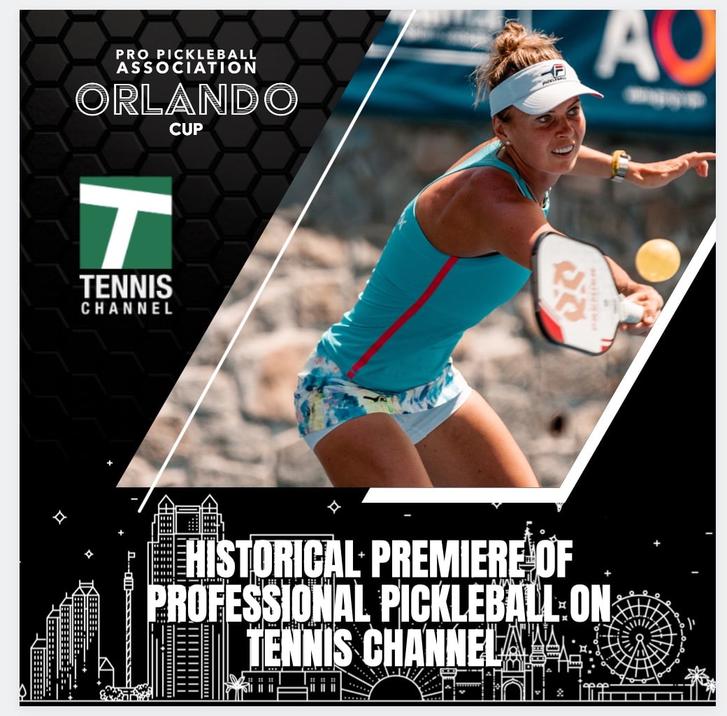 PICKLEBALL WILL MAKE OFFICIAL DEBUT ON TENNIS CHANNEL, THANKS TO THE NETWORKS NEW AGREEMENT WITH THE PPA TOUR PPA Tour