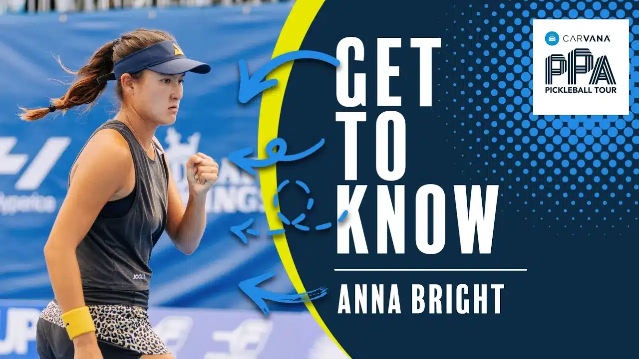 Get to Know Professional Pickleball Player Anna Bright