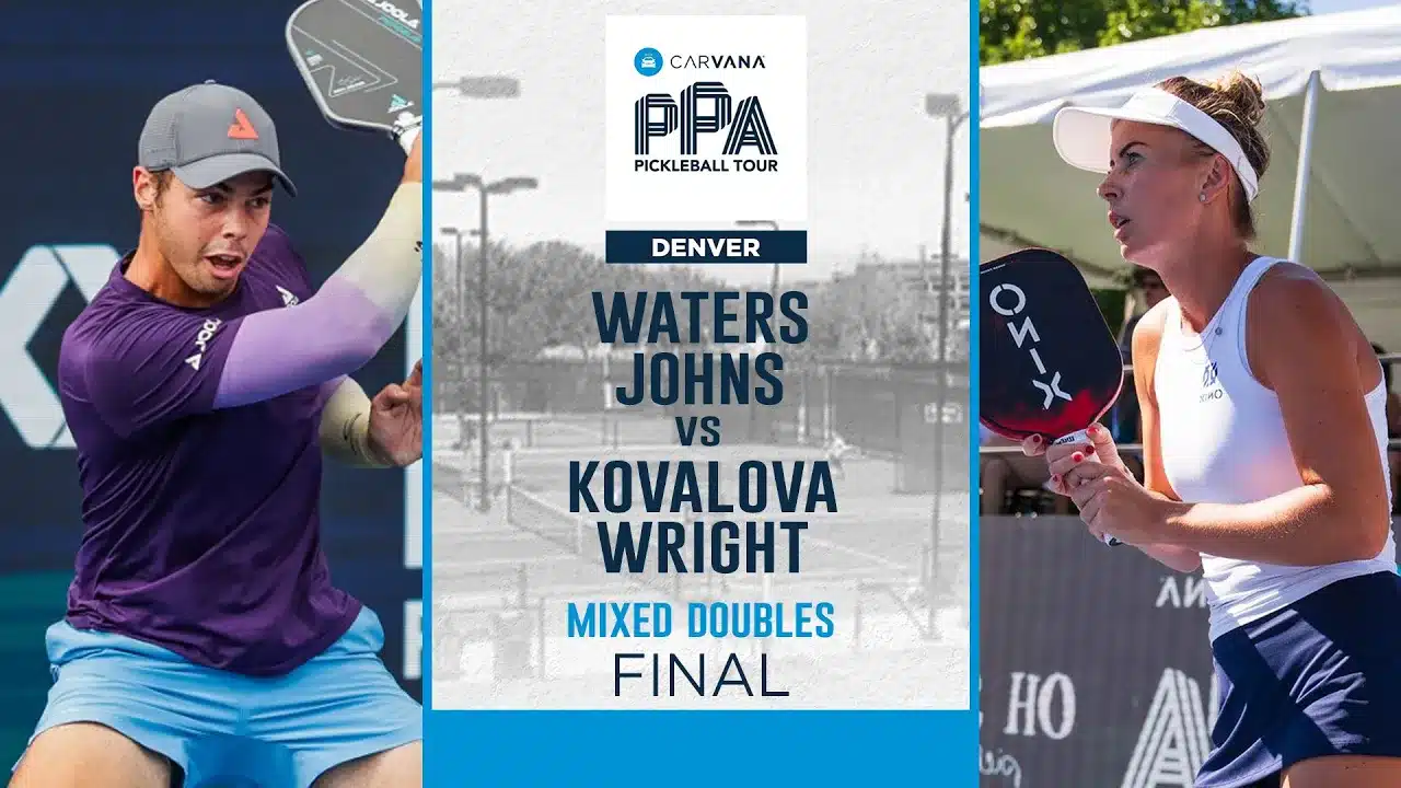 Carvana PPA Tour OH SNAP! Denver Open Presented by Vizzy - Mixed Doubles Final - Ben Johns - Anna Leigh Waters - Matt Wright - Lucy Kovalova