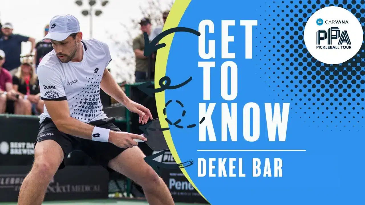 Get to Know Professional Pickleball Player Dekel Bar