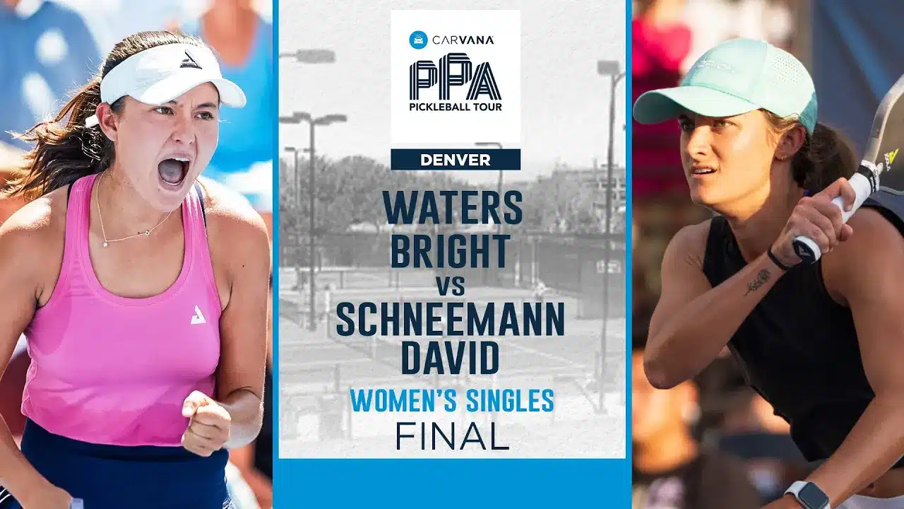 Carvana PPA Tour OH SNAP! Denver Open Presented by Vizzy - Women's Doubles Final - Anna Leigh Waters - Anna Bright - Lacy Schneemann - Vivienne David