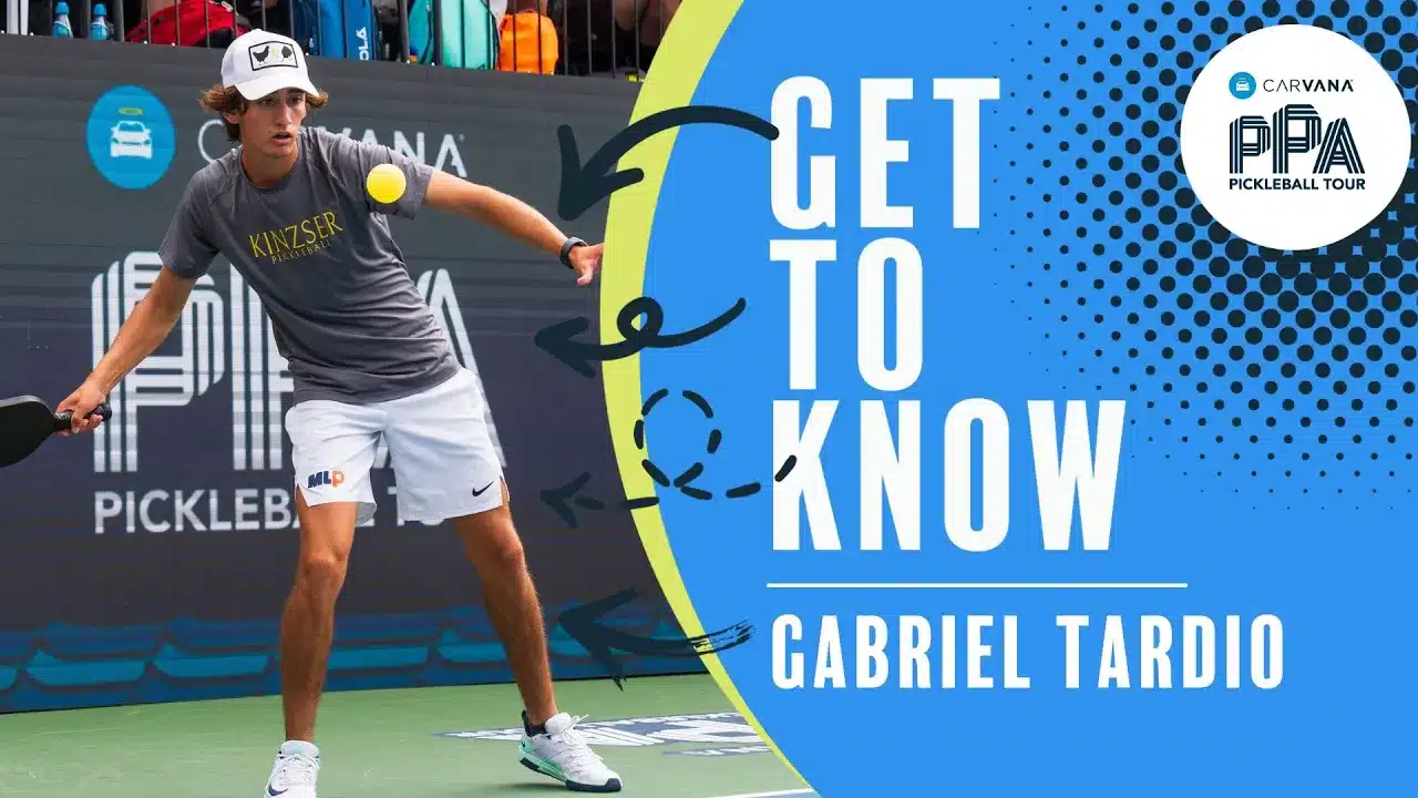Get to Know Professional Pickleball Player Gabriel Tardio