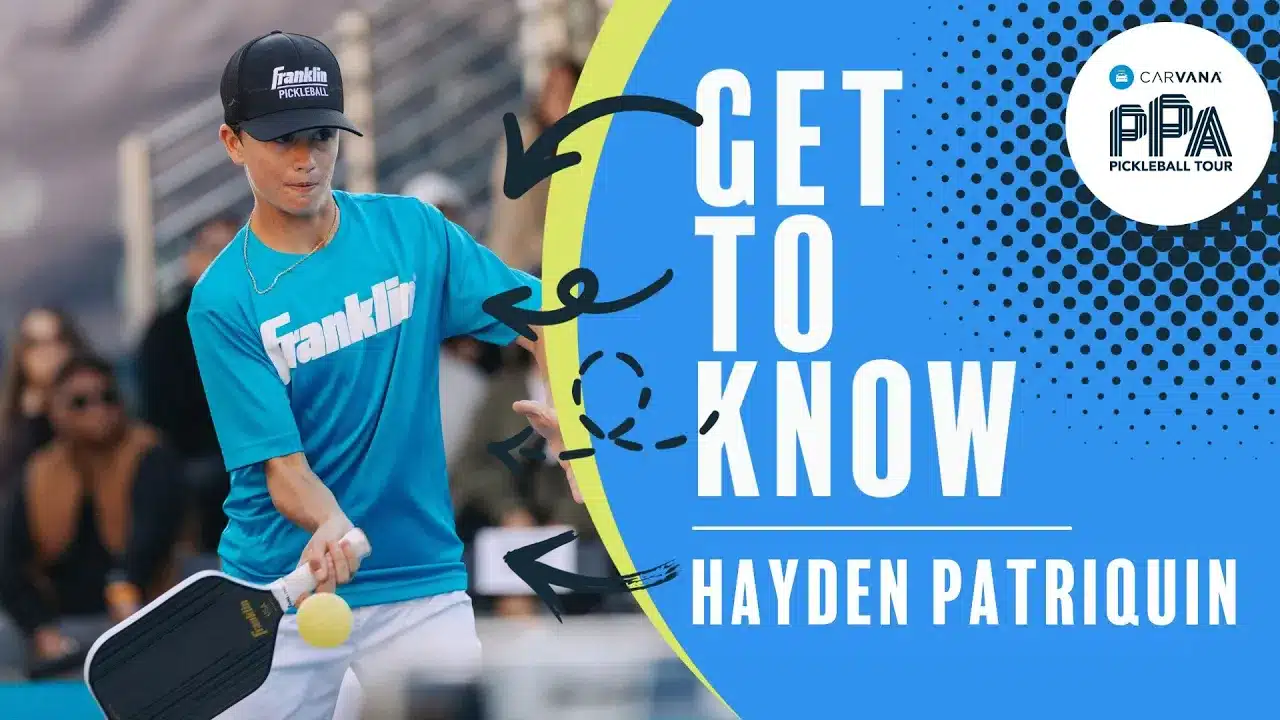 Get to Know Professional Pickleball Player Hayden Patriquin